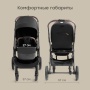 Happy Baby Коляска прогулочная LUNA 360, black nova