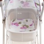 Happy Baby Игрушечная коляска, ASHLEY «ЭШЛИ», сиреневые цветы / lilac flowers
