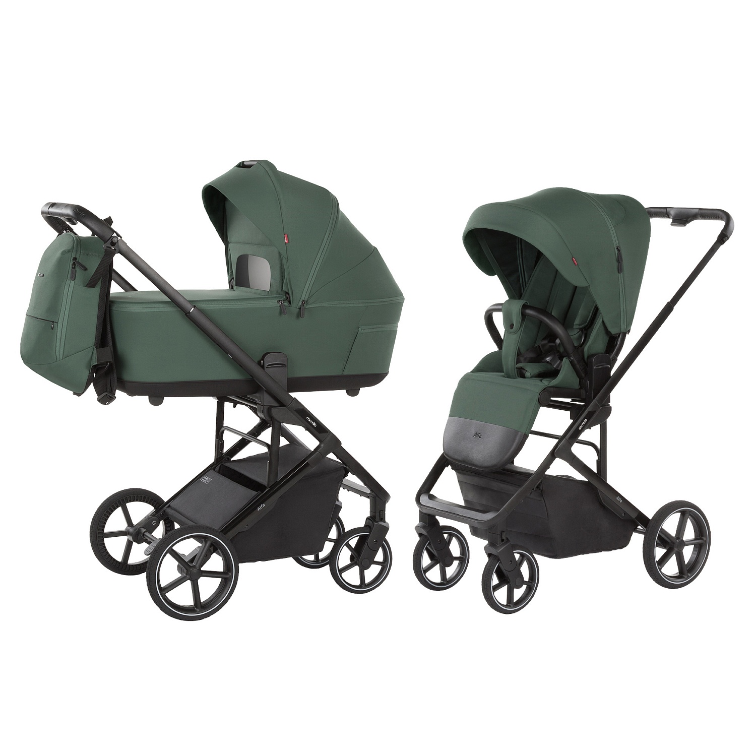 Carrello Коляска 2 В 1  Carrello  Alfa  CRL-6522  Meadow Green