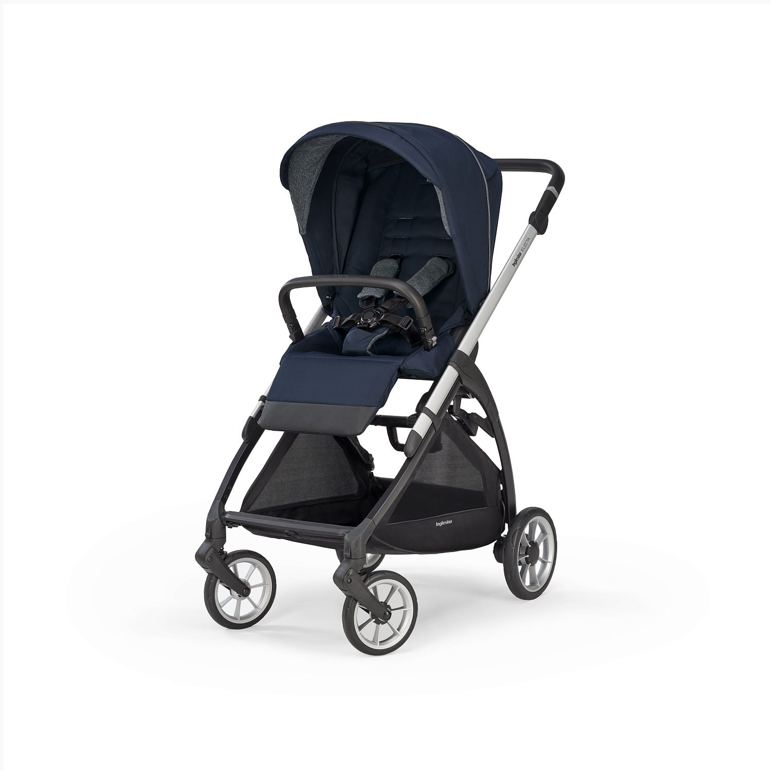 Коляска 2 в 1 Inglesina Electa с подставкой под люльку Stand Up, Soho Blue
