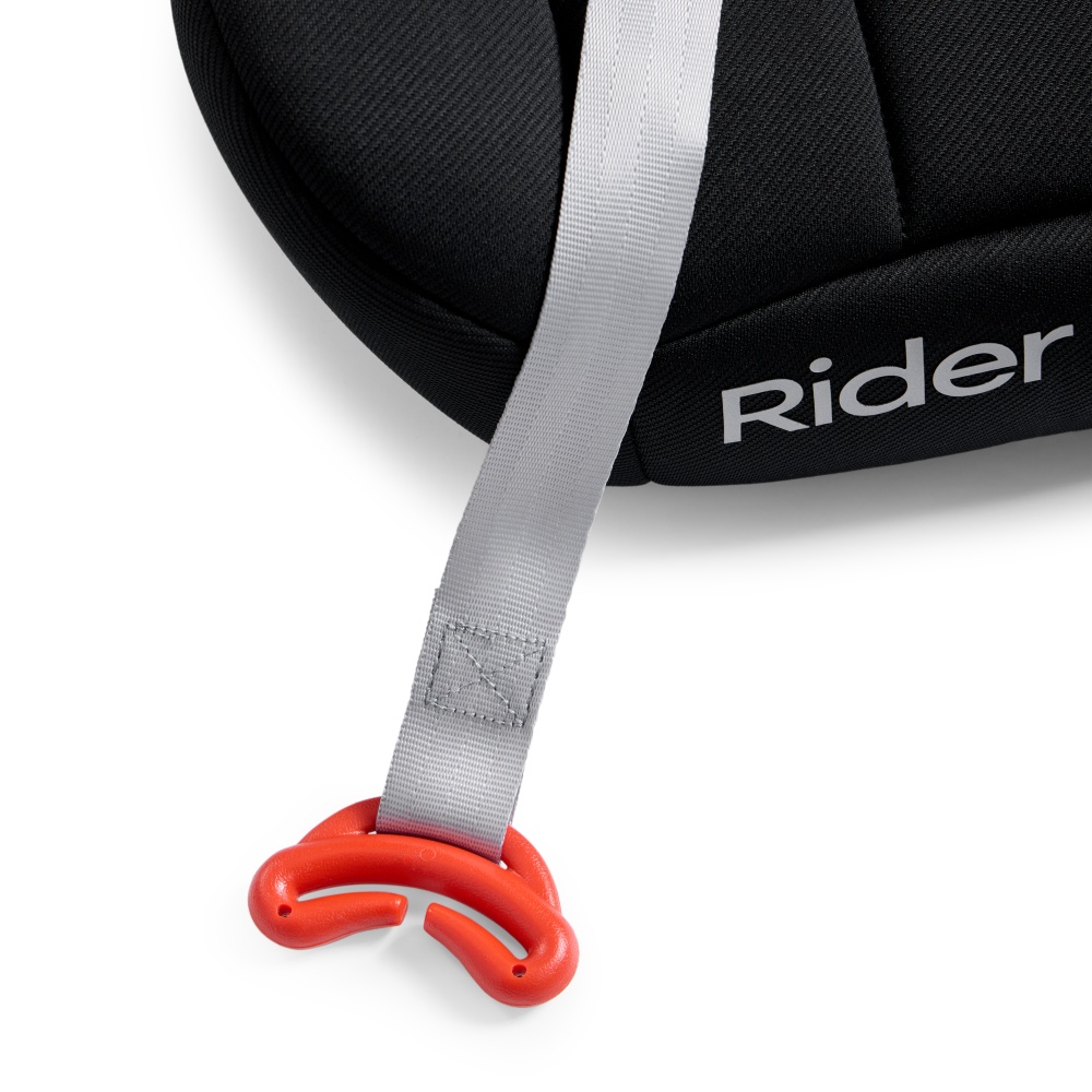 Happy Baby Бустер RIDER, total black