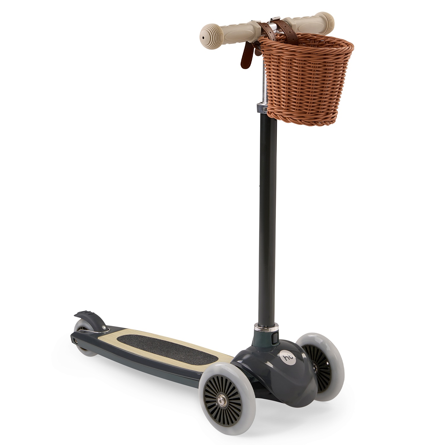 Happy Baby Самокат TORNADO V2, black new