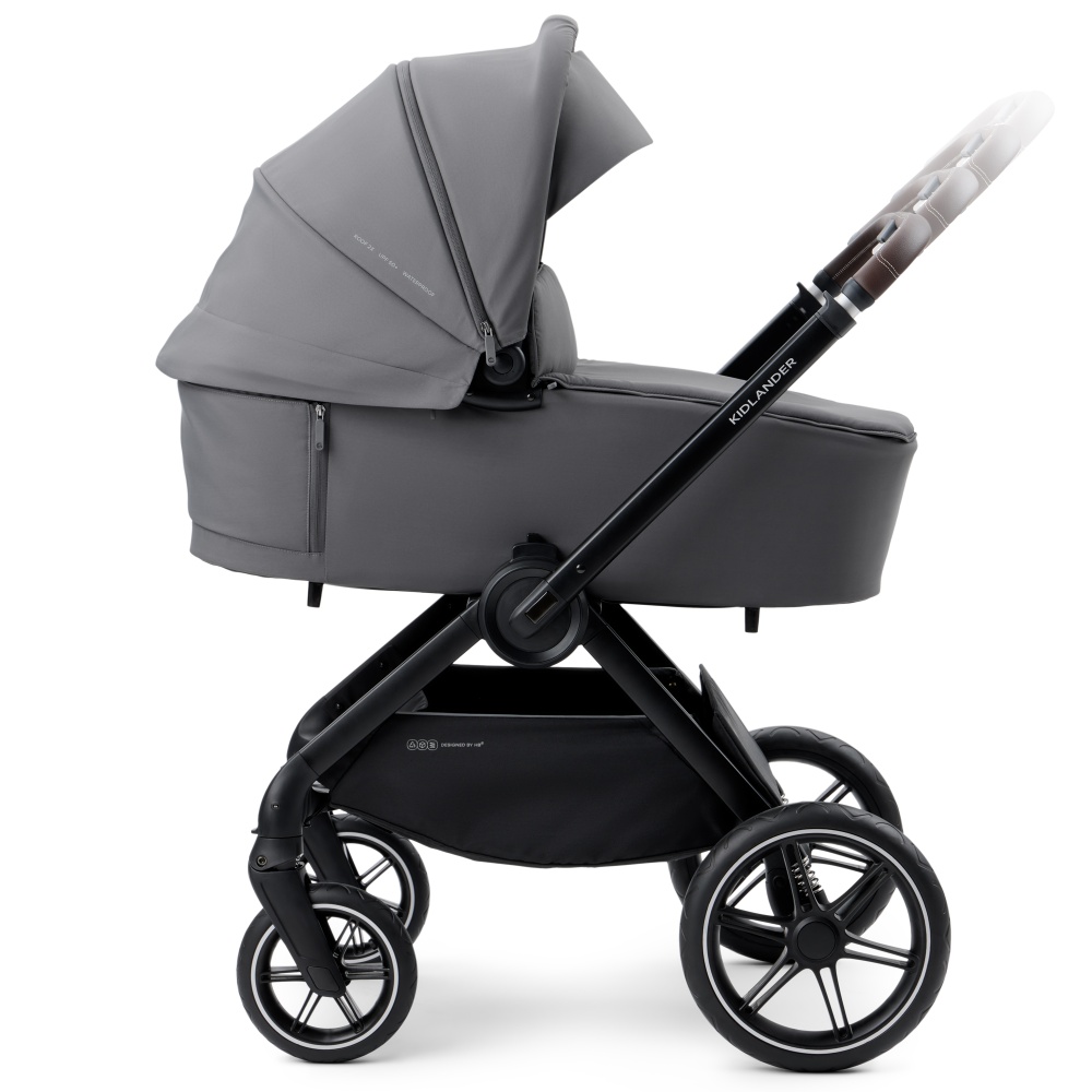 Happy Baby Коляска 2 в 1 KIDLANDER, dark grey