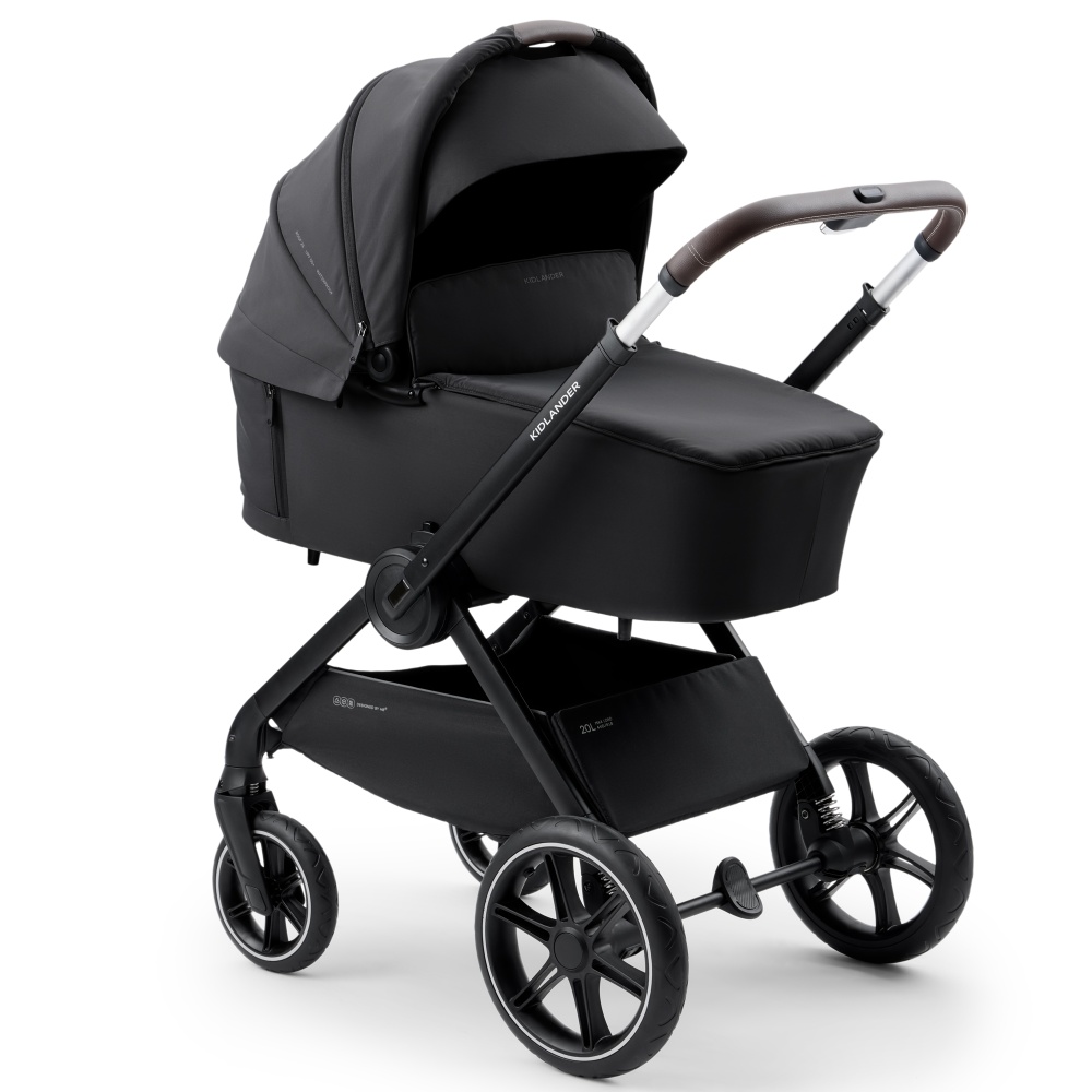 Happy Baby Коляска 2 в 1 KIDLANDER, black