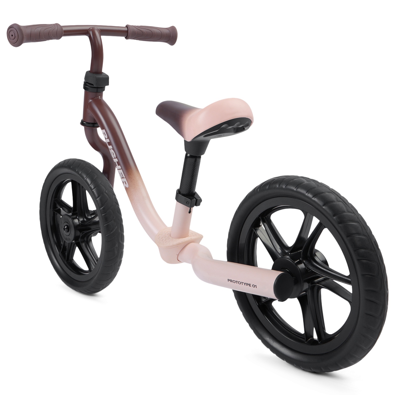 Happy Baby Беговел RUSHER «РАШЕР», pink