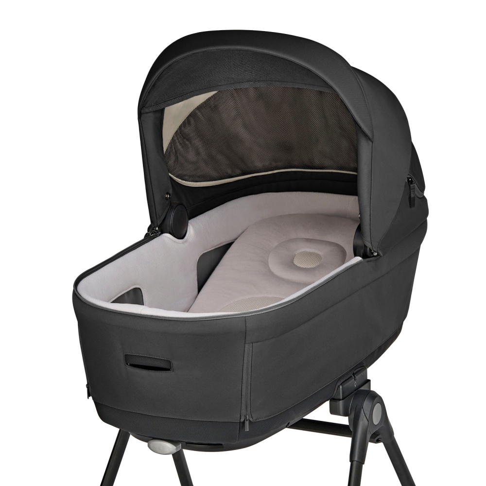 Коляска 2 в 1 Inglesina Electa New с подставкой под люльку Stand Up, Upper Black