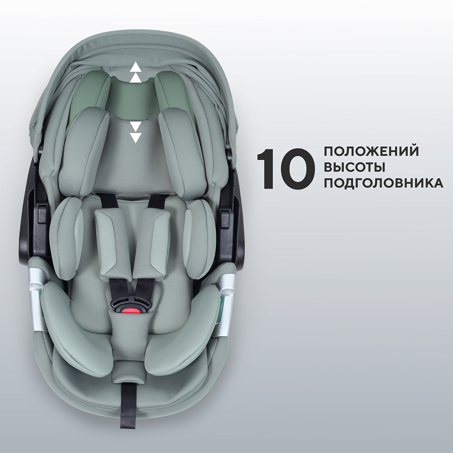 Автокресло RANT AY378 "ASTER zero" Olive (40-87см)