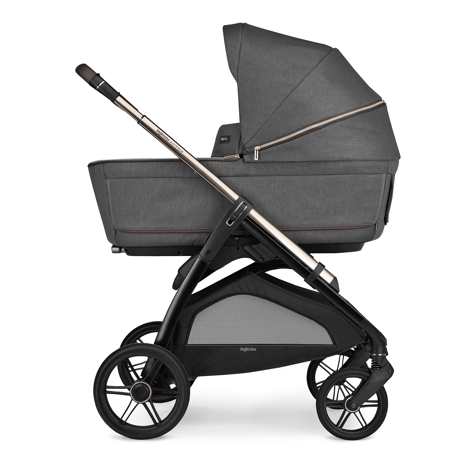 Коляска 3 в 1 Inglesina Aptica Velvet Grey Darwin i-Size