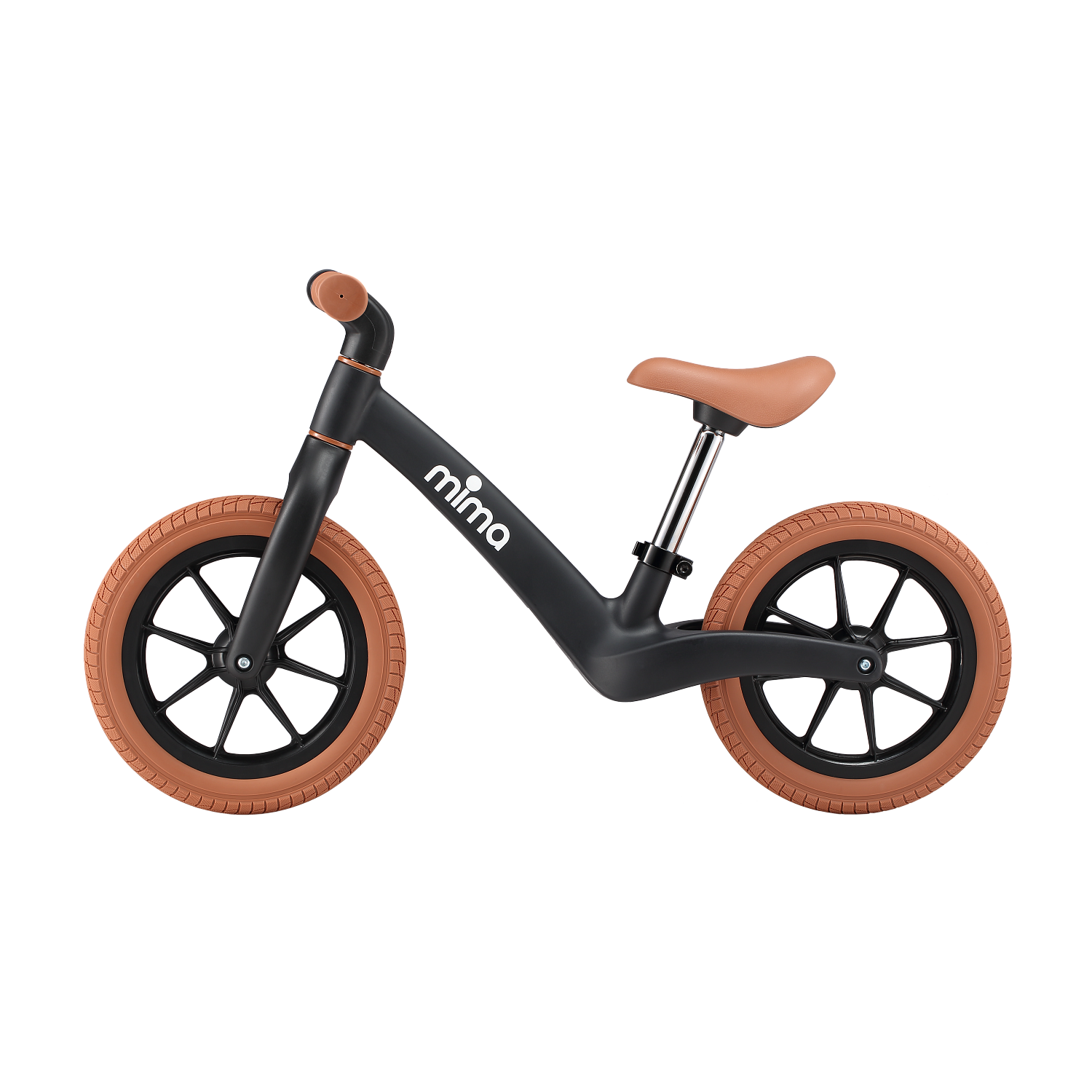 Mima Детский беговел Zoom Lite, цвет черный  NEW