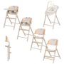 Carrello Стульчик для кормления   Tenero   Olympus Beige Wooden