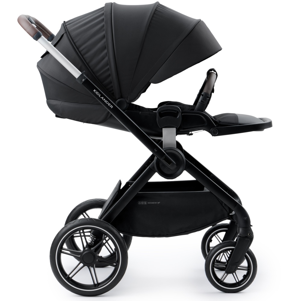 Happy Baby Коляска 2 в 1 KIDLANDER, black