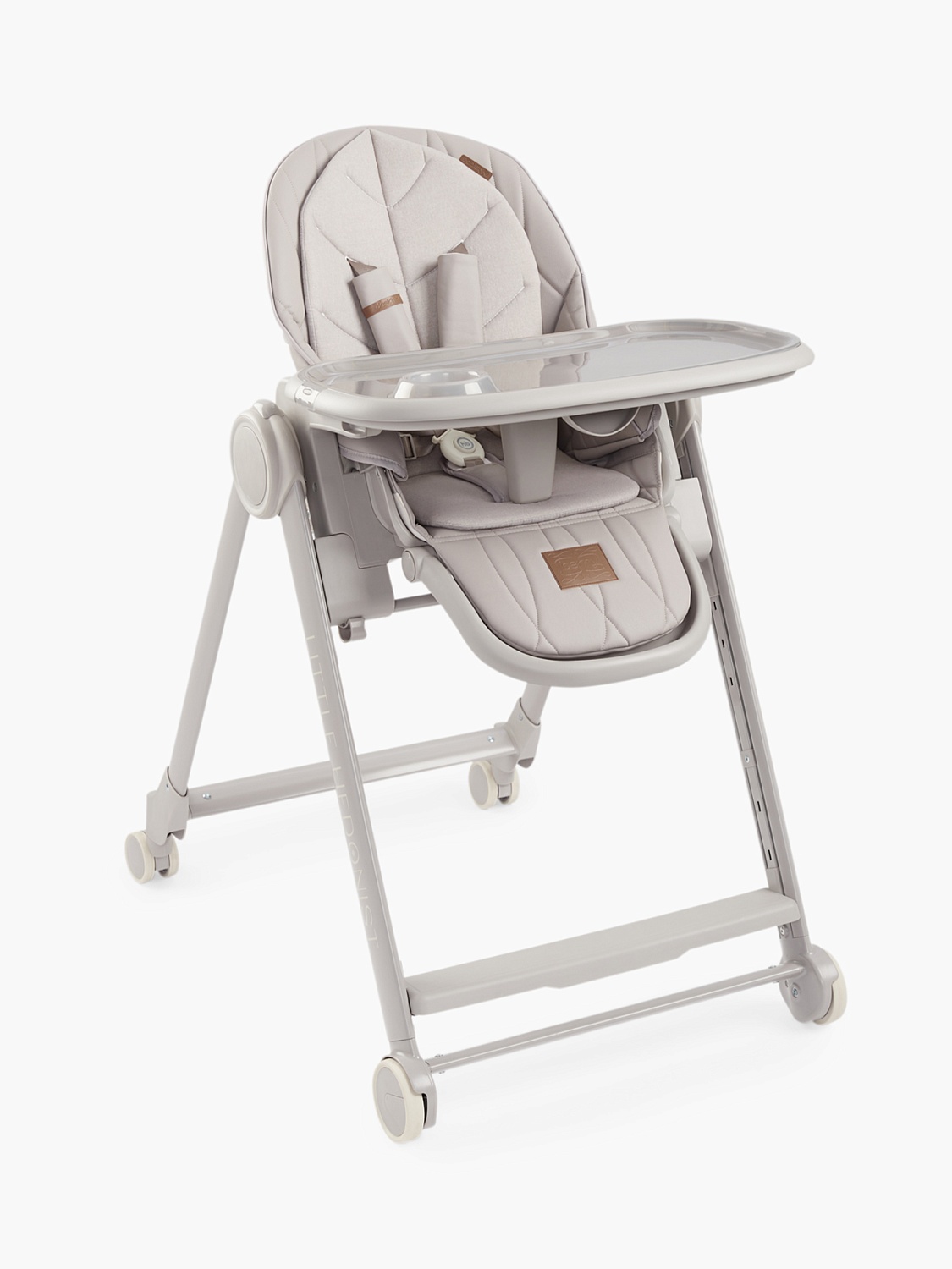 Happy Baby Стул для кормления BERNY LUX, grey new