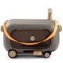 Happy Baby Чемодан-каталка TRAVY «ТРЕВИ», темно-серый / dark grey