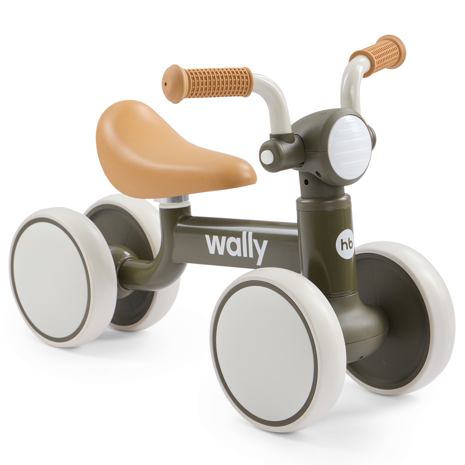 Happy Baby Беговел WALLY «УОЛЛИ», dark olive