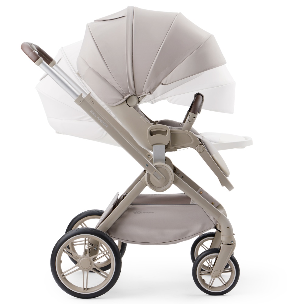 Happy Baby Коляска 2 в 1 KIDLANDER, grey