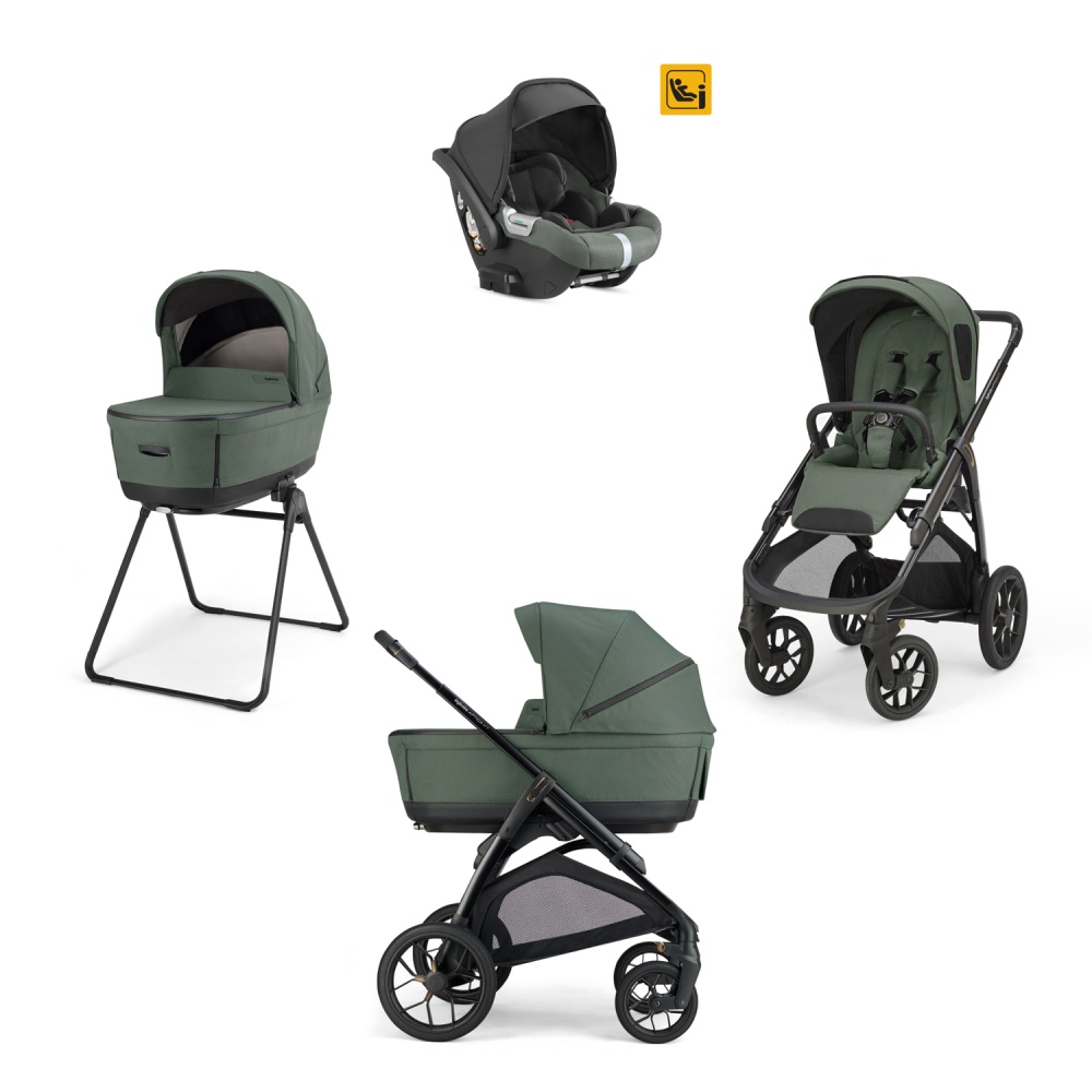 Коляска 3 в 1 Inglesina Aptica XT Darwin i-Size Taiga Green
