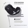 Автокресло RANT AY969 "ASTER MAX" Black (40-125см) (без базы)