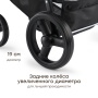 Happy Baby Игрушечная коляска, ASHLEY «ЭШЛИ», черный (цветы)
