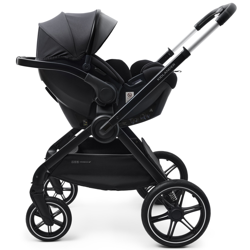Happy Baby Коляска 2 в 1 KIDLANDER, dark brown