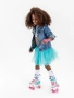Ролики Amarobaby Disco раздвижные со светящимися колесами, розовые, размер 30-33