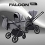 Коляска детская RANT "FALCON NEO" (2в1) RA108 Grey