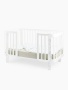 Happy Baby Простыня на резинке 145х70 см, шалфей