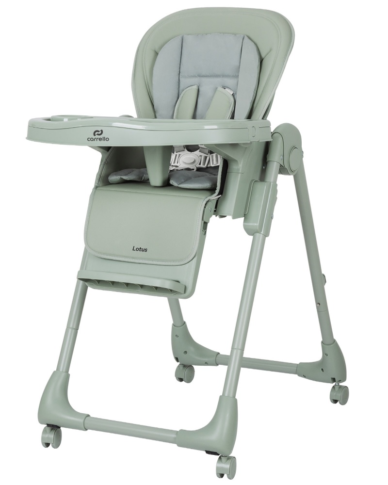 Carrello Стульчик для кормления CRL-12101  Lotus  Noa Green (DUNE BEIGE)