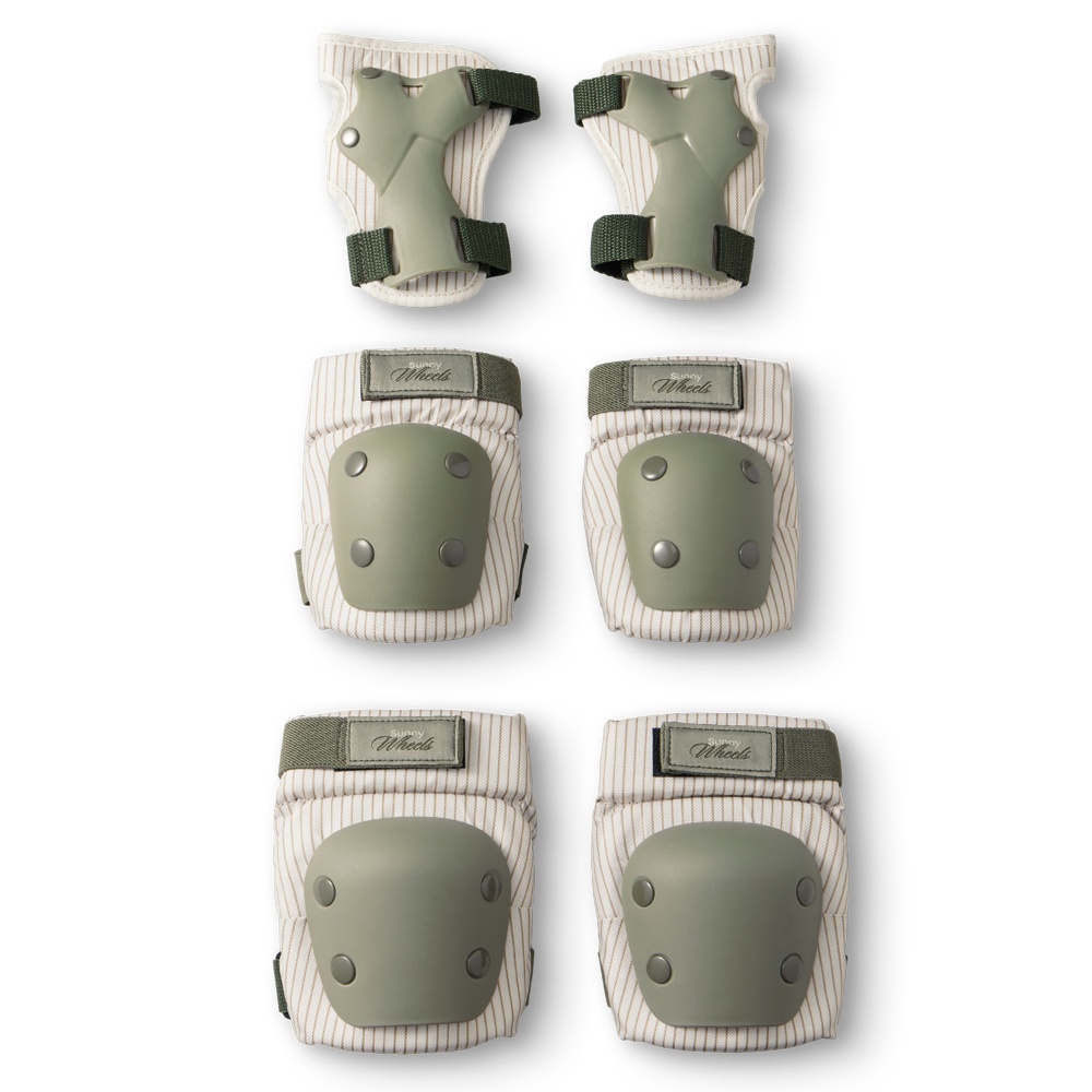 Happy Baby Раздвижные роликовые коньки детские SUNNY WHEELS, olive, S (26-29)