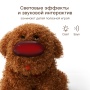 Happy Baby Интерактивная игрушка собачка CLINIC ZOO «КЛИНИК ЗУ», коричневый / brown