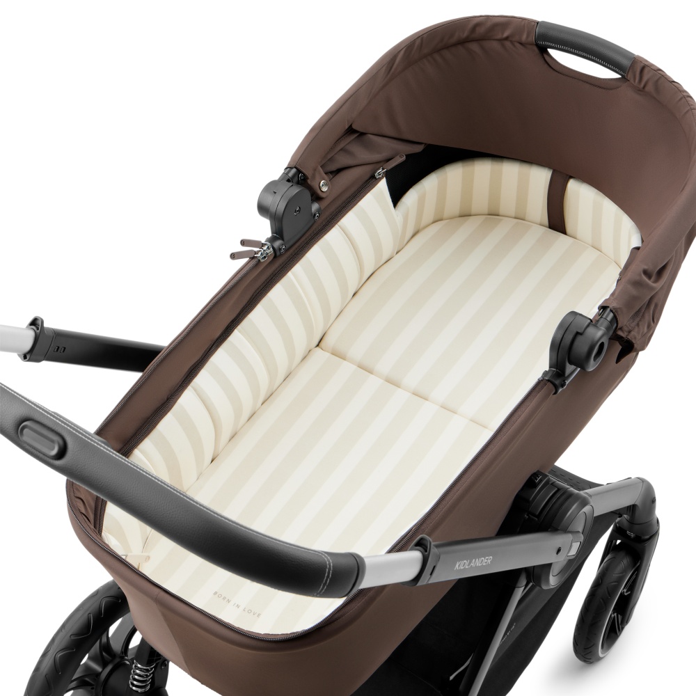Happy Baby Коляска 2 в 1 KIDLANDER, dark brown