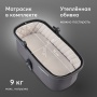 Happy Baby Коляска 2 в 1 MOMMER PRO, dark grey