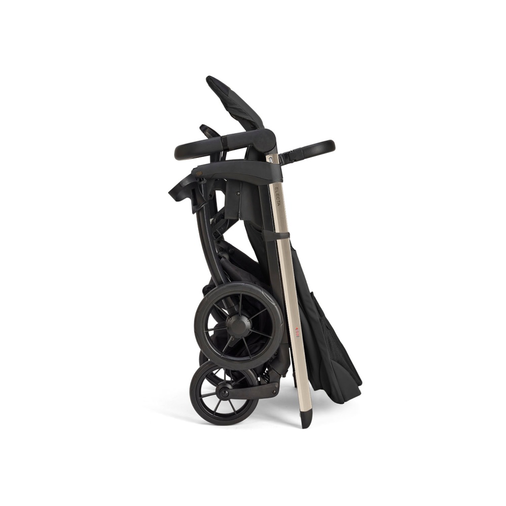 Коляска 2 в 1 Inglesina Electa New с подставкой под люльку Stand Up, Upper Black
