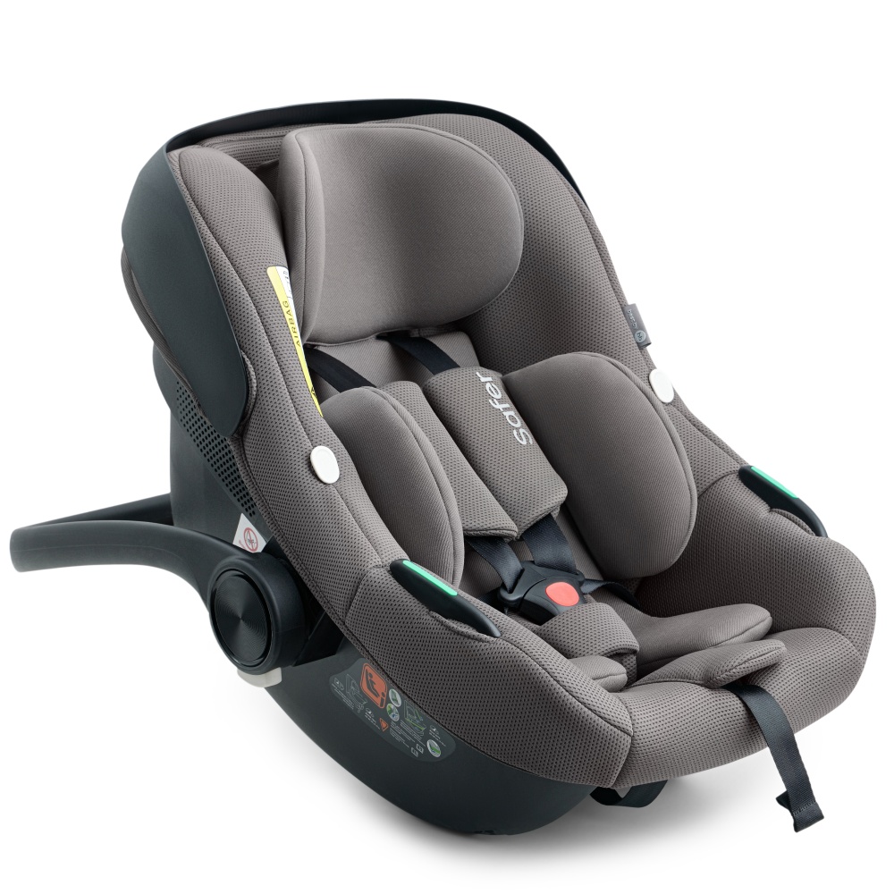 Happy Baby Автокресло SAFER, dark grey