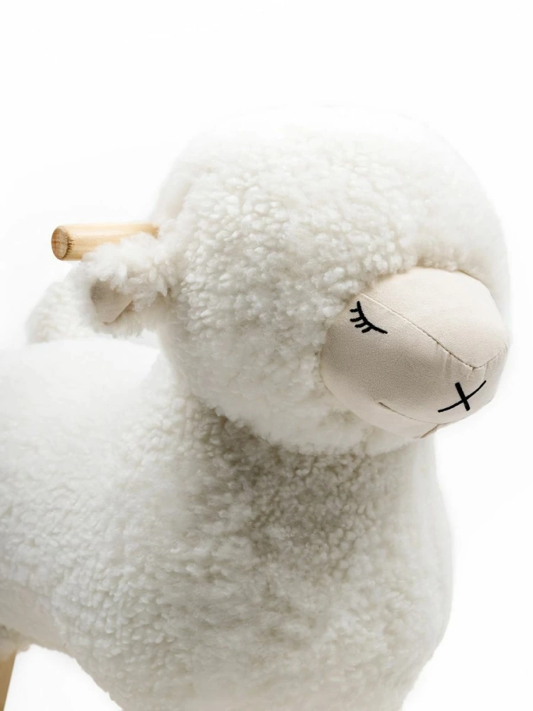(С) Качалка Овечка AMAROBABY (Dolly), белый, 65х34х60 см.