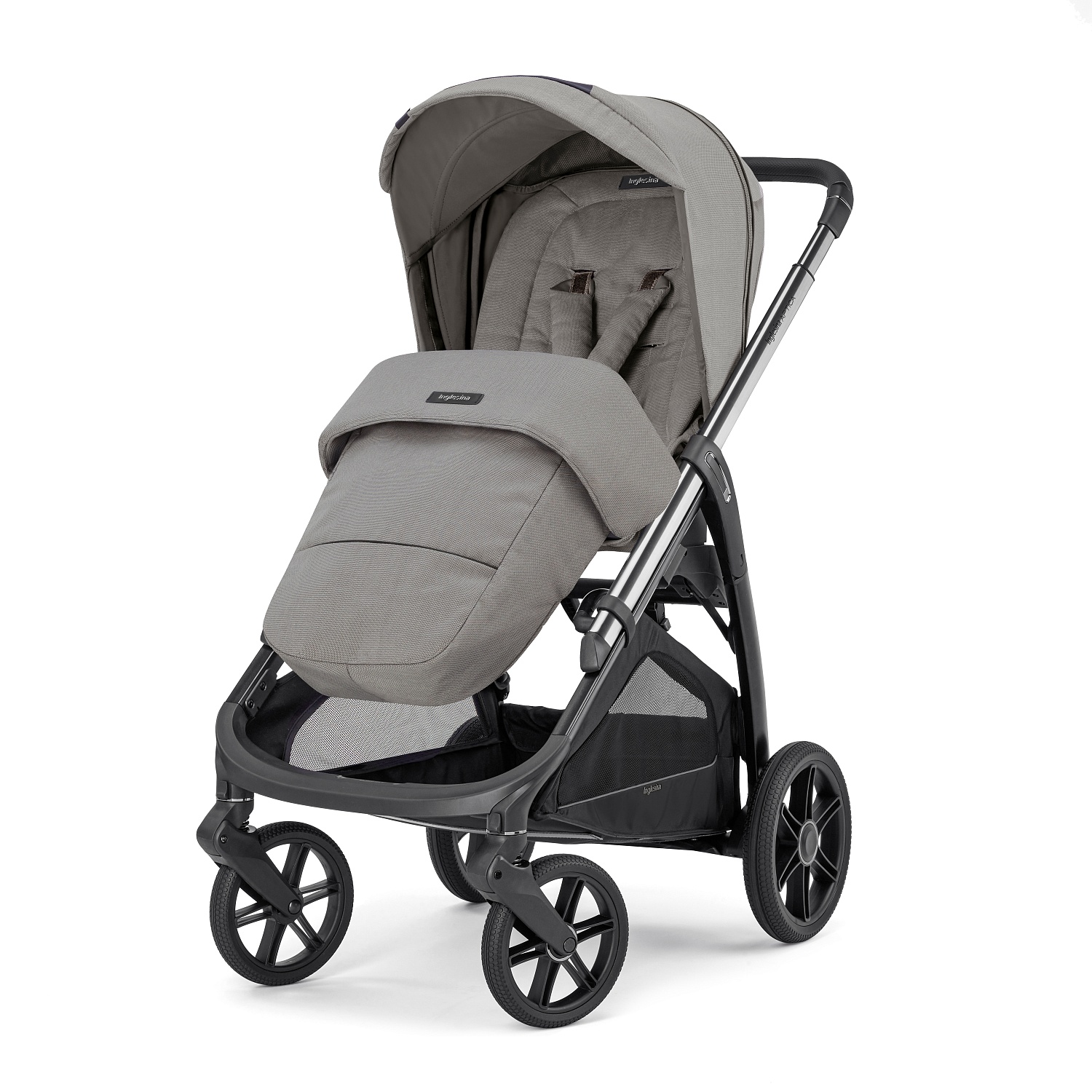 Коляска 3 в 1 Inglesina Aptica Platinum Grey Darwin i-Size