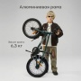 Happy Baby Велосипед детский VELARIS 14" («ВЕЛАРИС 14"»), темно-зеленый / dark green