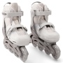 Happy Baby Ролики-коньки 3в1 детские SKROLLS, milky, size S