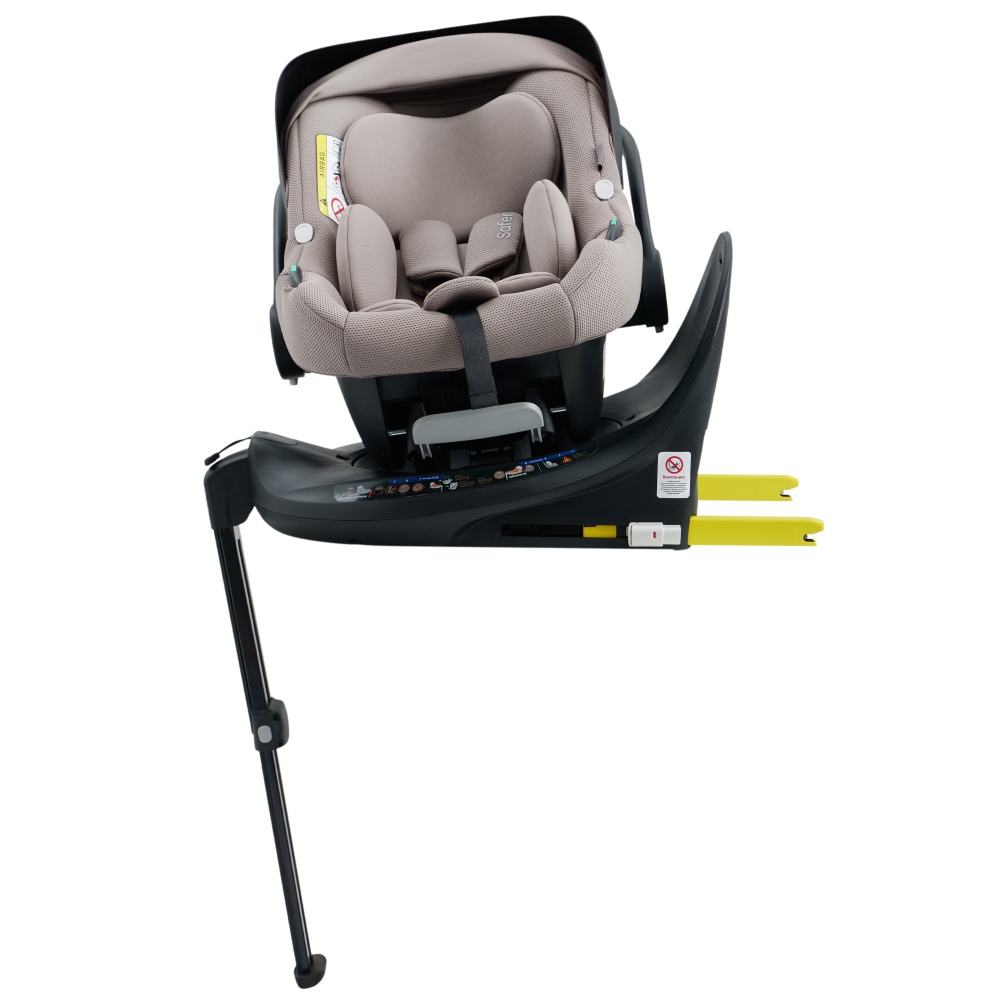 Happy Baby Автокресло SAFER, beige grey