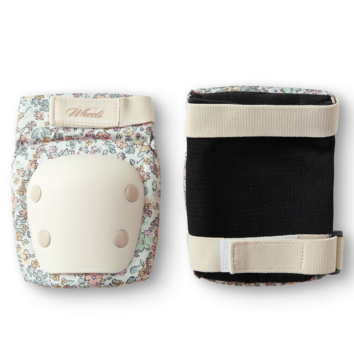 Happy Baby Раздвижные роликовые коньки детские SUNNY WHEELS, beige, S (26-29)