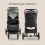 Happy Baby Коляска прогулочная SENSA, black nova