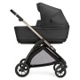 Коляска 2 в 1 Inglesina Electa New с подставкой под люльку Stand Up, Upper Black