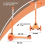 Самокат трехколесный RANT RB101 "JETTY" (Orange)