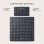 Happy Baby Набор одеяло и подушка для детей, сине-серый / blue grey