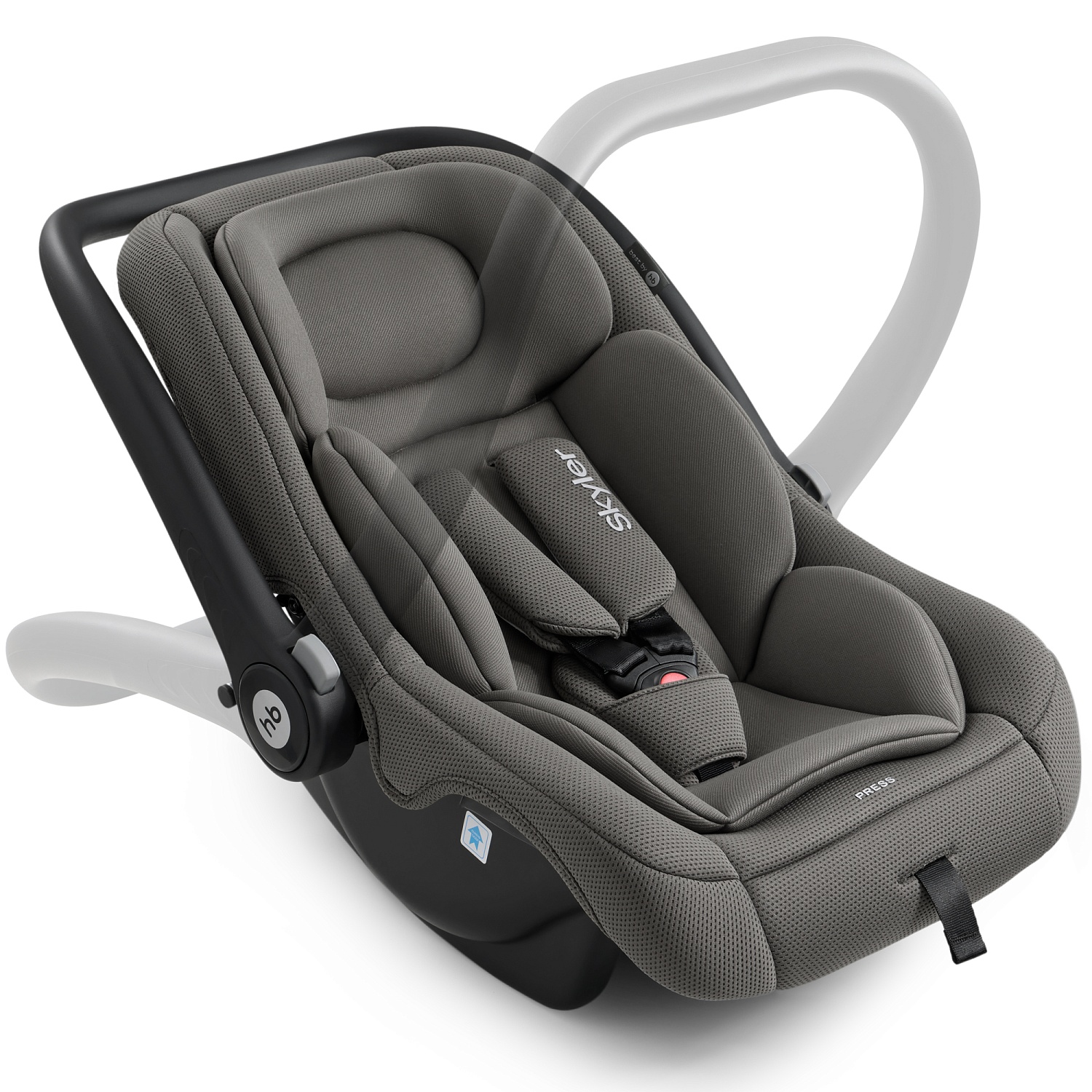 Happy Baby Автокресло "SKYLER V2", steel grey