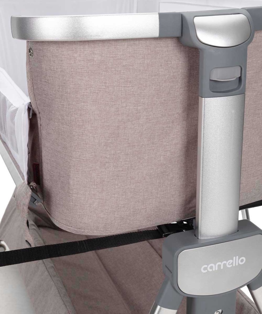 Carrello Кроватка Aria 3в1 CRL-16401  Cream Beige (размер спального места 84.5 см*46.5)