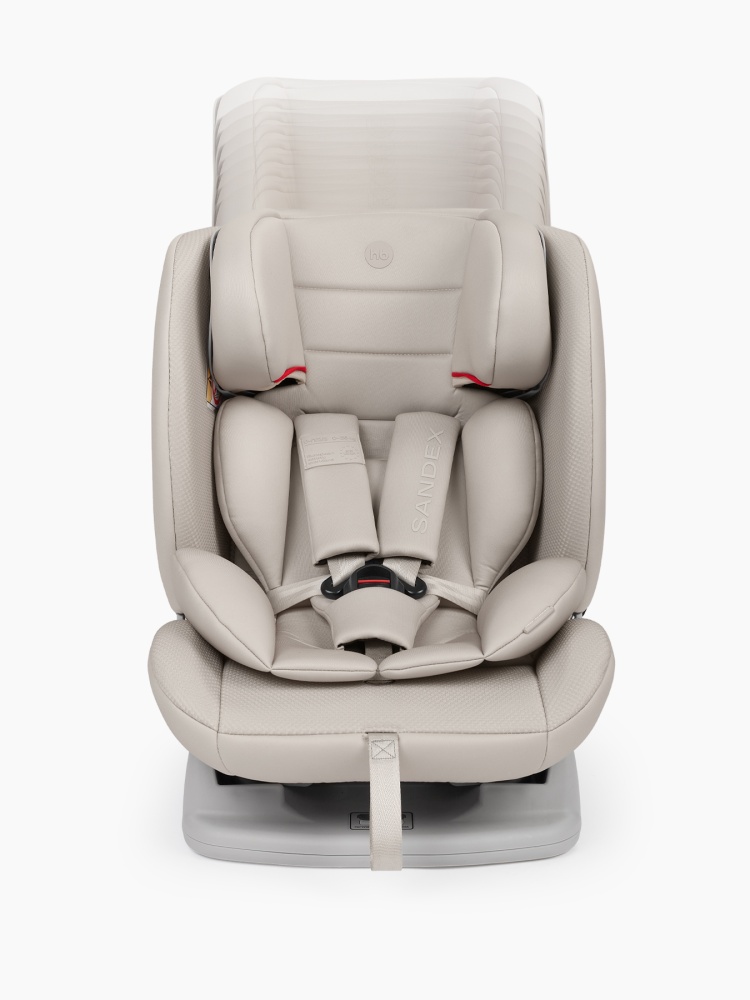Happy Baby Автокресло SANDEX, light grey