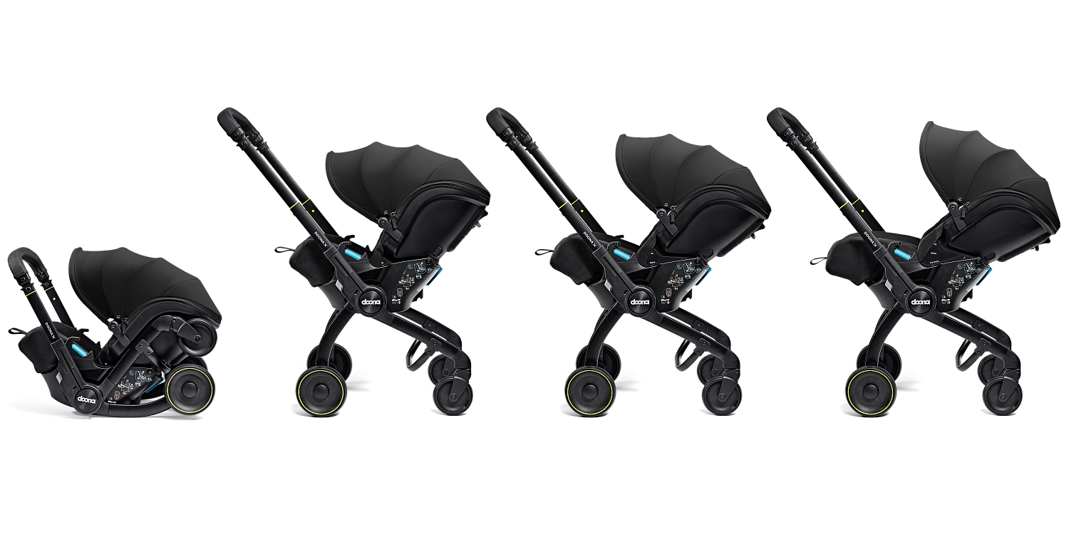 Коляска и Автокресло Doona X / Nitro Black