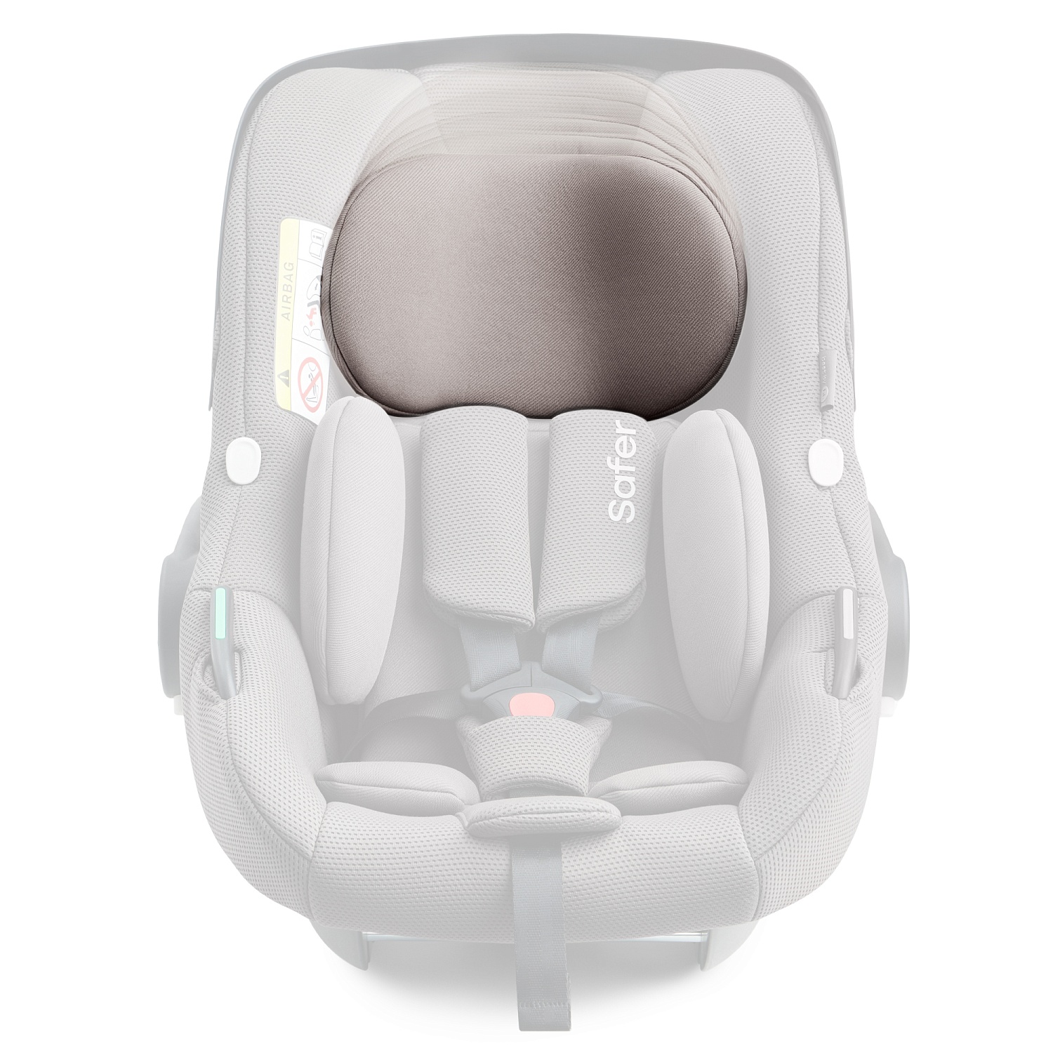 Happy Baby Автокресло SAFER, beige grey