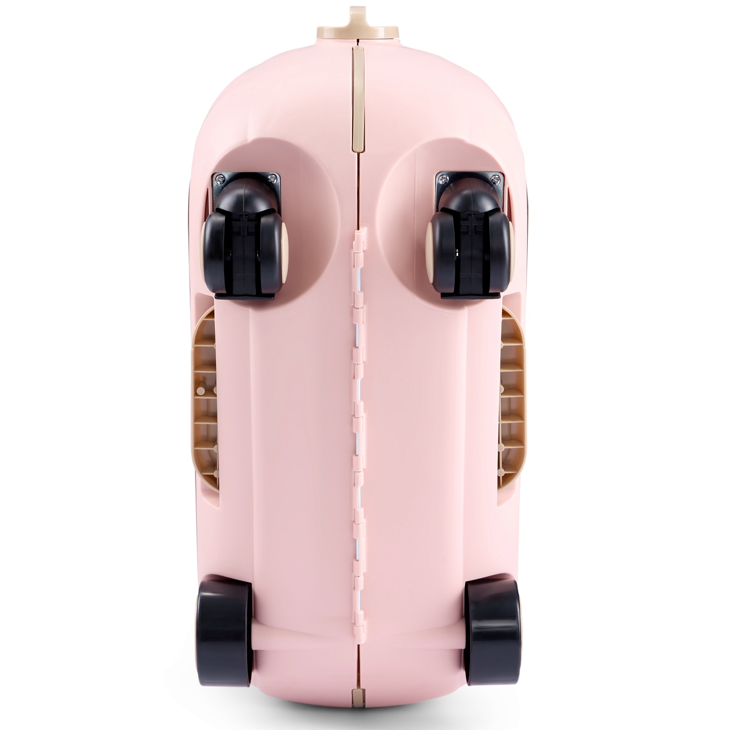 Happy Baby Чемодан-каталка TRAVY «ТРЕВИ», розовый / pink