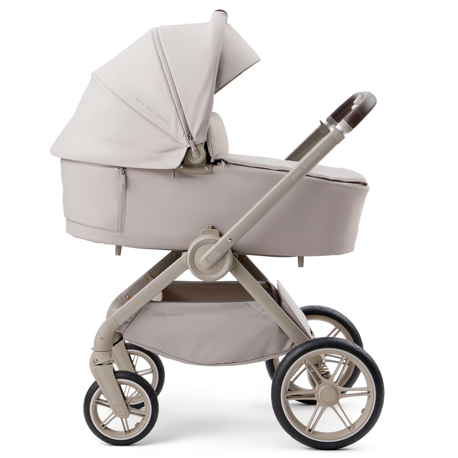 Happy Baby Коляска 2 в 1 KIDLANDER, grey